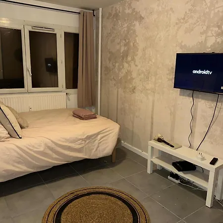 Lerelaisdodile - Ideal Pro & Couple - Cosy - Proche Metro - Parking Gratuit - - - Wifi Hd - Smart Tv - Entree Autonome Apartment